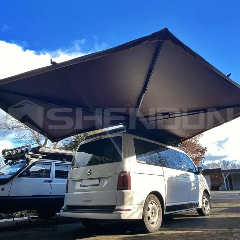 4wd Offroad 270 Awning Outdoor Camping Waterproof Car Roof Side Freestanding 270 Degree Awning 2M
