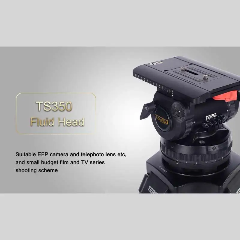 رأس السائل Teris TS350 150 مم 40 كجم حمولة لرأس السائل TS350CF