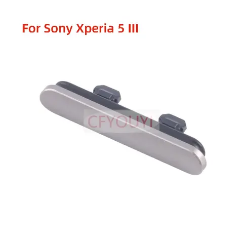 Voor Sony Xperia 5 III SIM Micro SD-kaartpoort Stofplug Cover Slot Port Cap Stofdicht blok