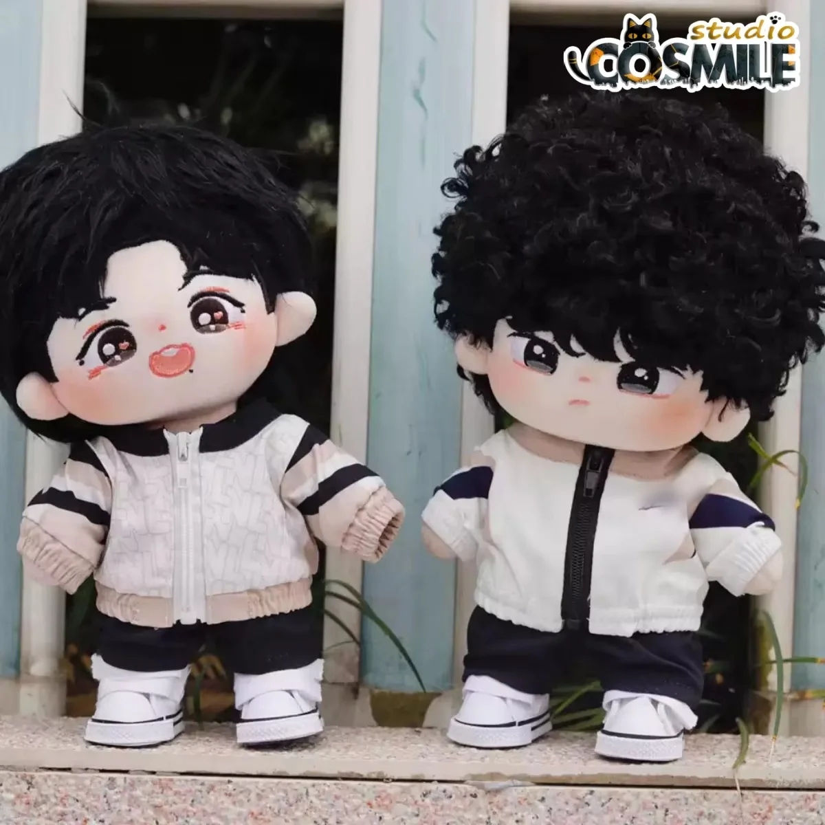 The Untamed Xiao Zhan Wang Yibo WEB Sportswear Fashion Costume Plush 20cm Doll Doll\'s Clothes Dolls Accessories GG Dec