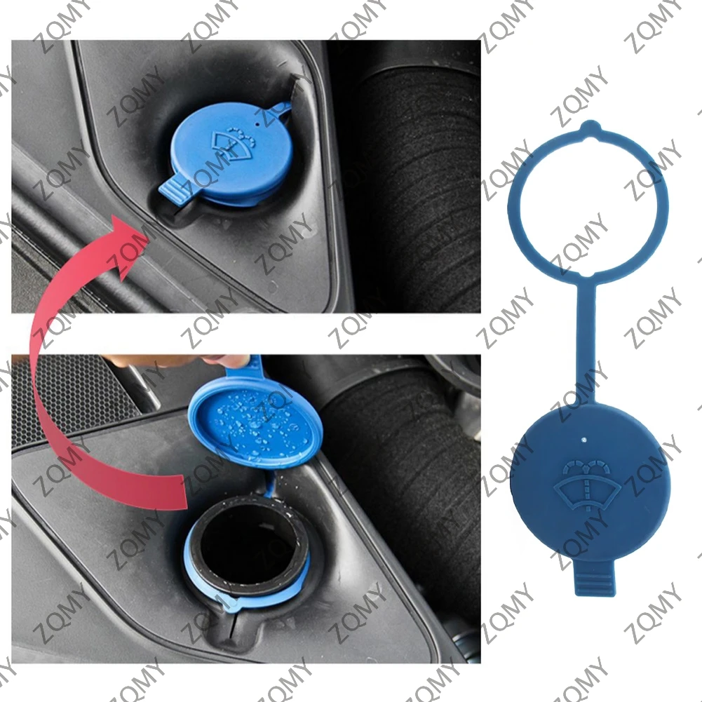 Car Windshield Wiper Fluid Reservoir Cover Water Tank Bottle Cap For Mercedes C E S CLS GL GLK ML SLK GLE SLS Class 1718690108