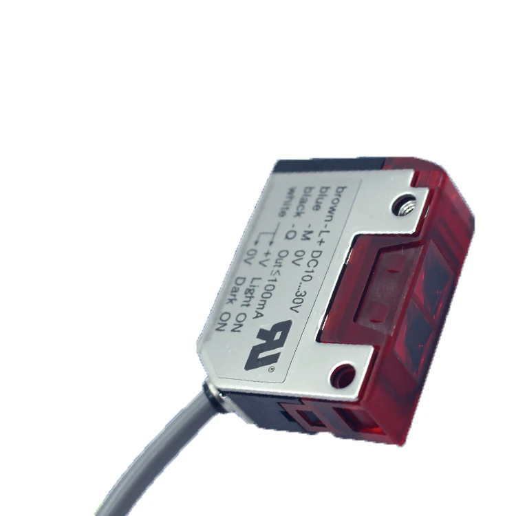 KR-Q50NW transparent detection type photoelectric sensor detection range 10-500mm narrow field of vision design KR-250N