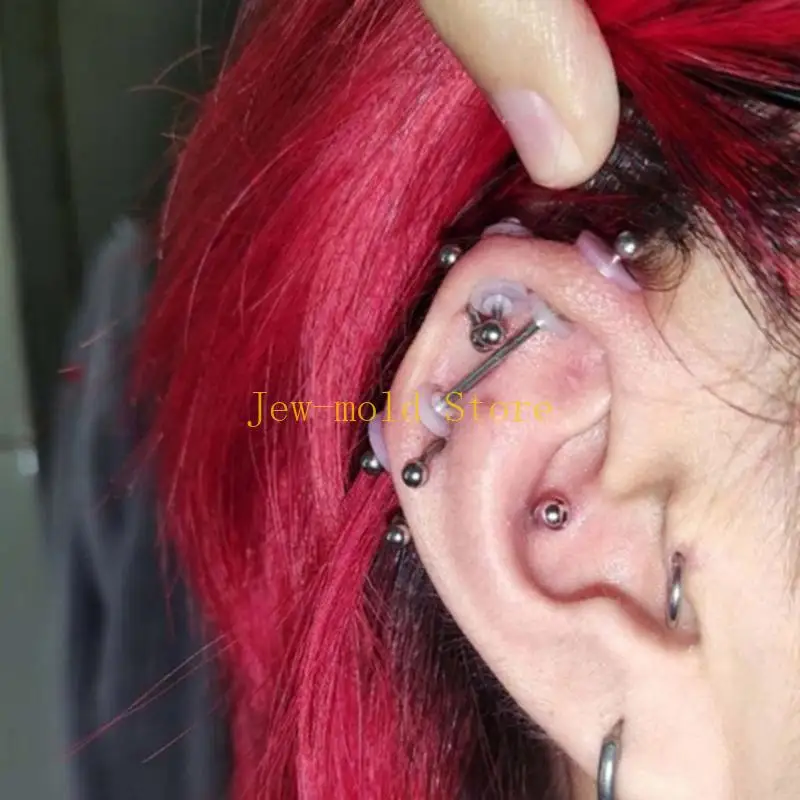 C71B Verstelbare Siliconen Oogzorg Disc Navel Tong Anti Invagination Pakking