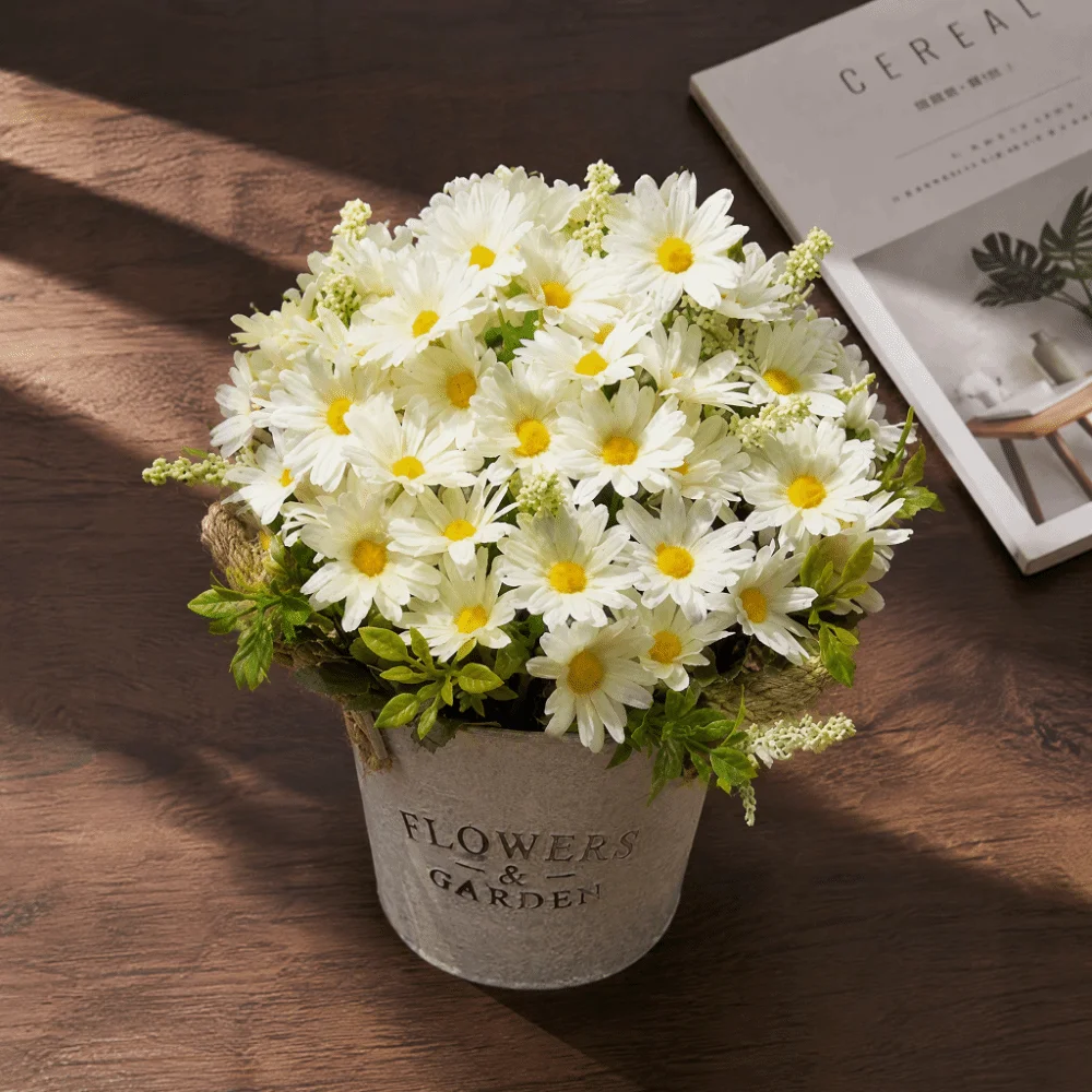 8.27x4.33in Artificial Daisy B - Home Decor Daisy ulasan dan harga