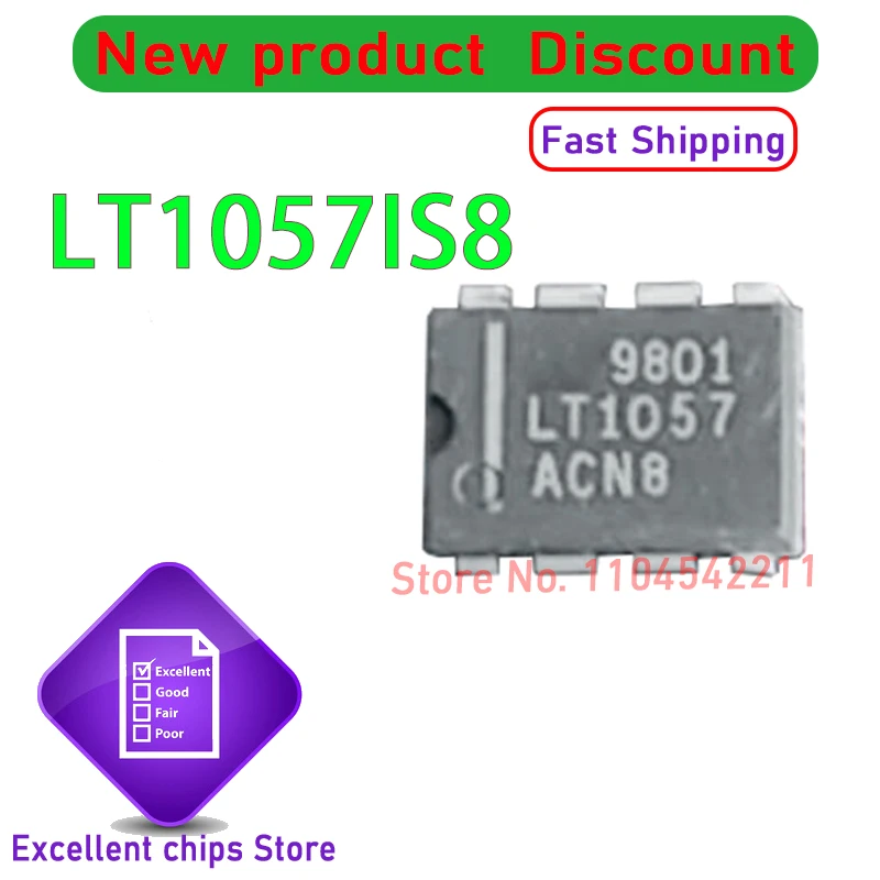1 قطعة/الوحدة LT1057IS8 LT1057I SOIC-8 جديد الأصلي في المخزون