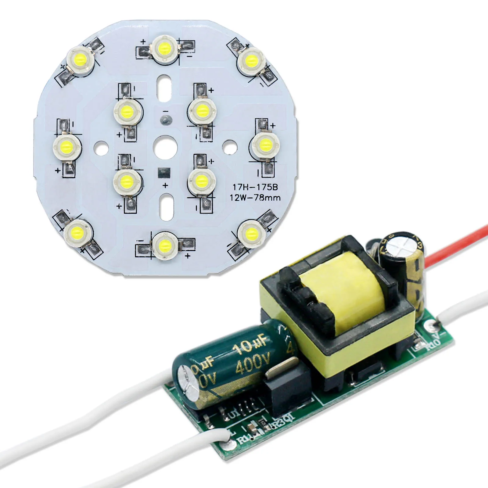 diodo de led 10w cob smd lampada de luz a bordo com driver de led embutido para lampada de luz refletora lampadas para reparo diy 01