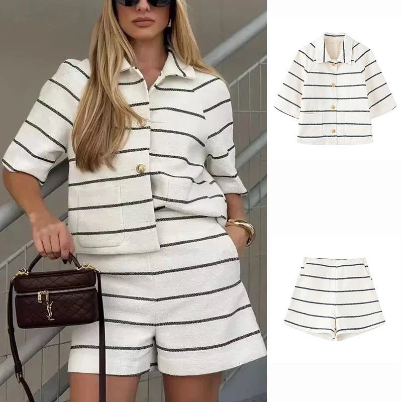 

Повседневный комплект Faion ort Sve с воротником-майкой и высокой талией, комплект из двух предметов, летняя коллекция, женские элементы с застежкой на пуговицы...