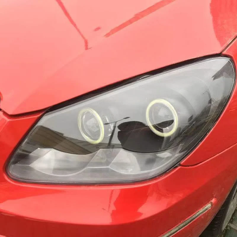 Customized Full LED Headlights for Chery A3 2008-2013 Bi-xenon Projector Lens Front Lamps With DRL