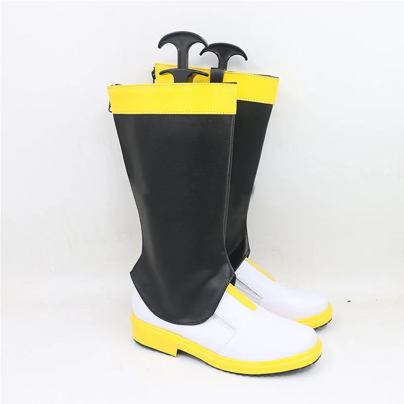Anime Rin Len Cosplay Sapatos Personalizados Botas Masculinas e Femininas para Festa de Halloween