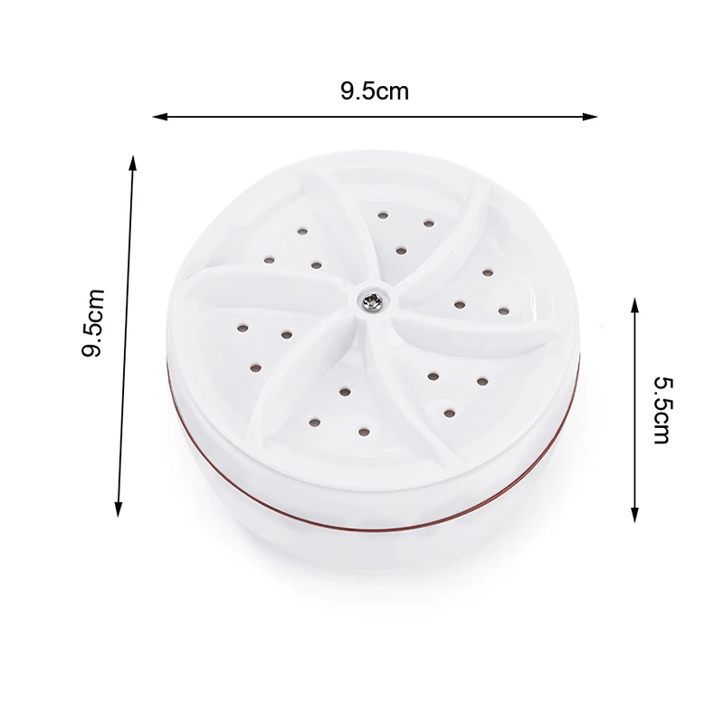 Portable Mini Turbo Washer USB Powered Cleaning Washing Machine for Underwear Socks Mini Ultrasonic Turbo Washer for Home Travel