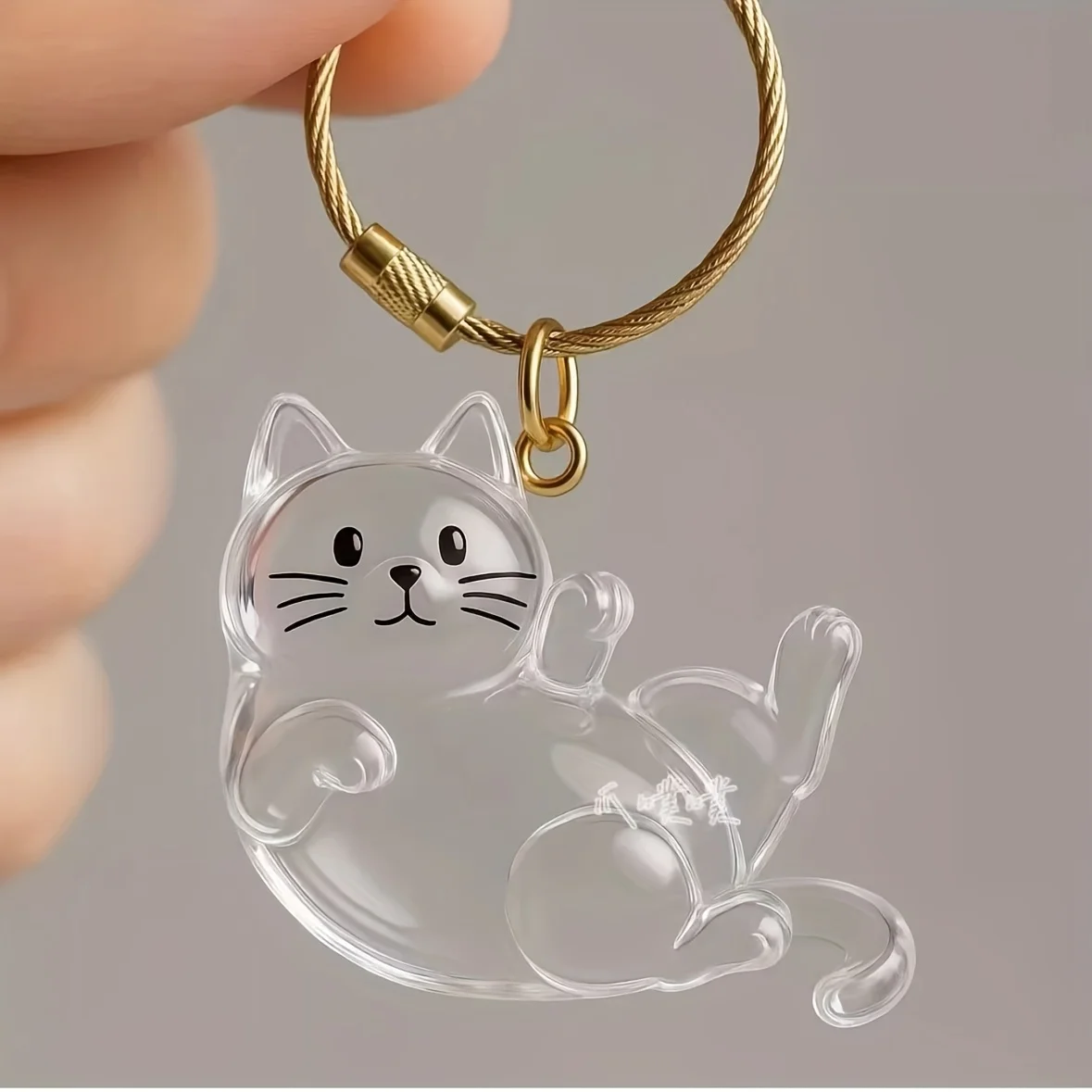 Pet Cat Fur Memorial Pendant with Cute Fur Storage Box Portable Keepsake for Pet Lovers Fur Collection Jar for Dogs & Cats