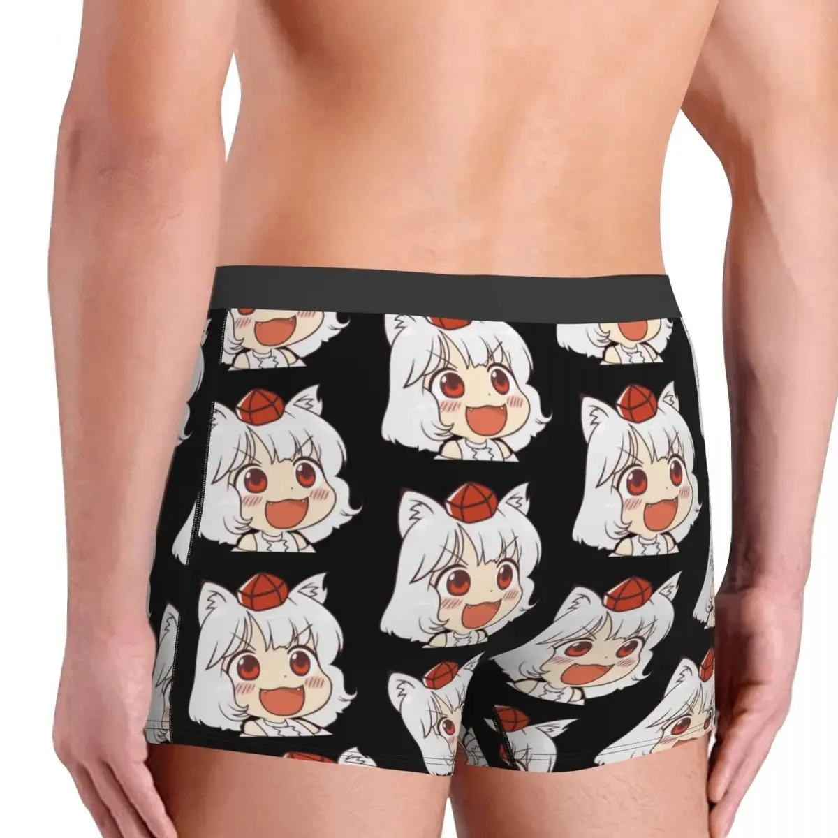 Ohayou Awoo-Calzoncillos transpirables para hombre, ropa interior, pantalones cortos estampados, Bóxer