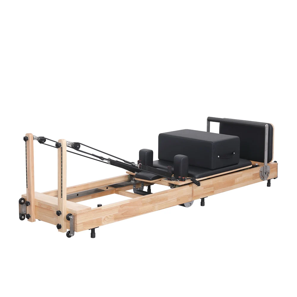 High Quality Foldable Pilates Reformer Machine New Folding Pilates Equipment for Yoga Training Fitness for Gym Use