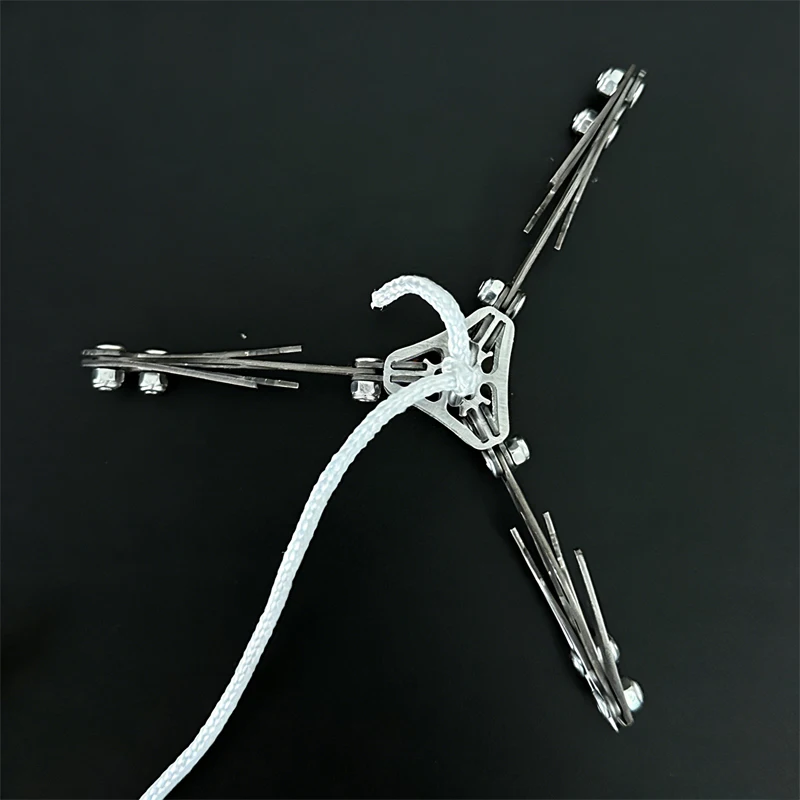 

1 шт., открытый аварийный дрон, захват с гравитационной активацией, крючок из нержавеющей стали, захват, легкий спасательный захват, аксессуар