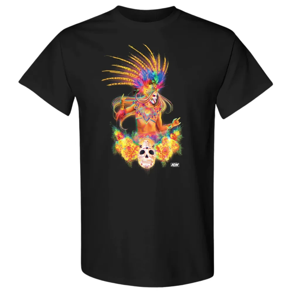 THUNDER ROSA - LA MERA MERA AEW Official T-Shirt Tees Y2K tops Unisex Summer Short Sleeve