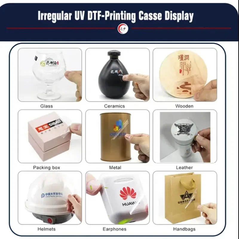 DOMSEM Digital All In 1 Roll to Roll UV DTF Sticker Film Printer Impresora  30cm UV DTF Sticker Printer With Laminator