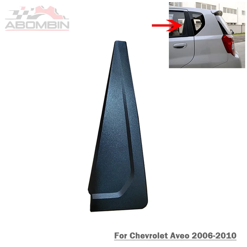 

Rear Door Window Glass Outer Plastic Seal Triangle Panel For Chevrolet Aveo 2006 2007 2008 2009 2010