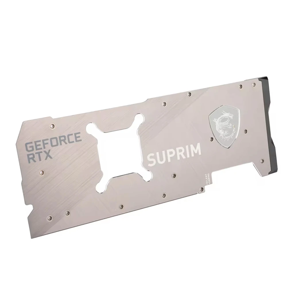 For MSI RTX 3080 SUPRIM X Graphics Card Replacement Backplane New Original RTX3080 Backplate