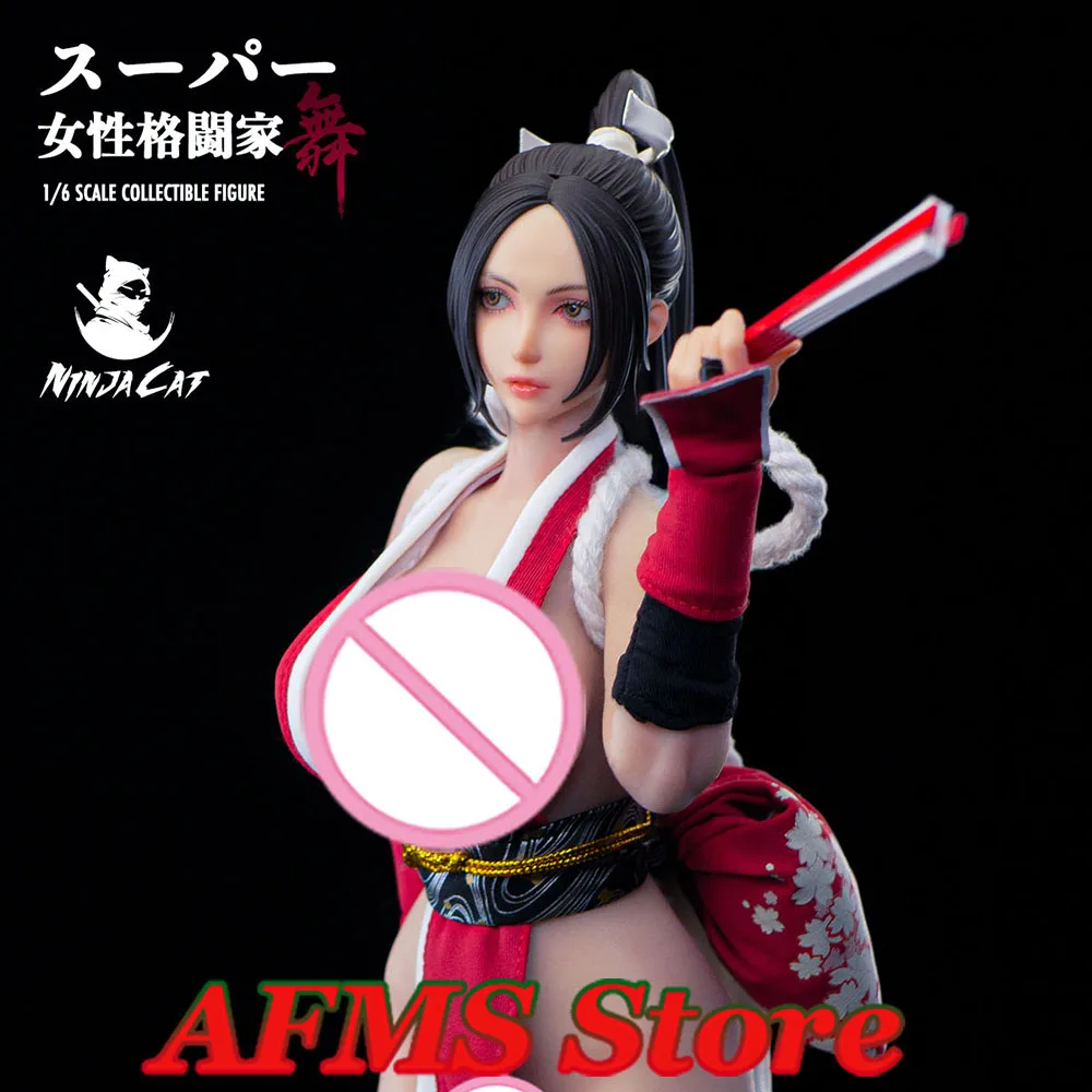 

Ninja Cat N001 1/6 масштаб Коллекционная фигурка Сексуальная женщина-истребитель Танцовщица Полный набор 12 дюймов Женская фигурка солдата Модель