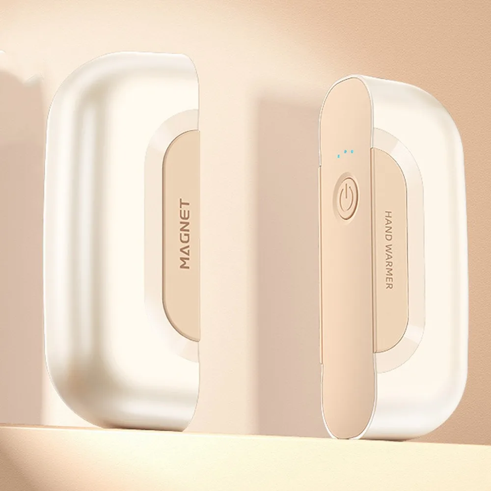 

Plastic Magnetic Hand Warmer Fast Heating USB Charging Portable Hand Warmer Safe Heating 3 Speed Adjustable Electric Warmer