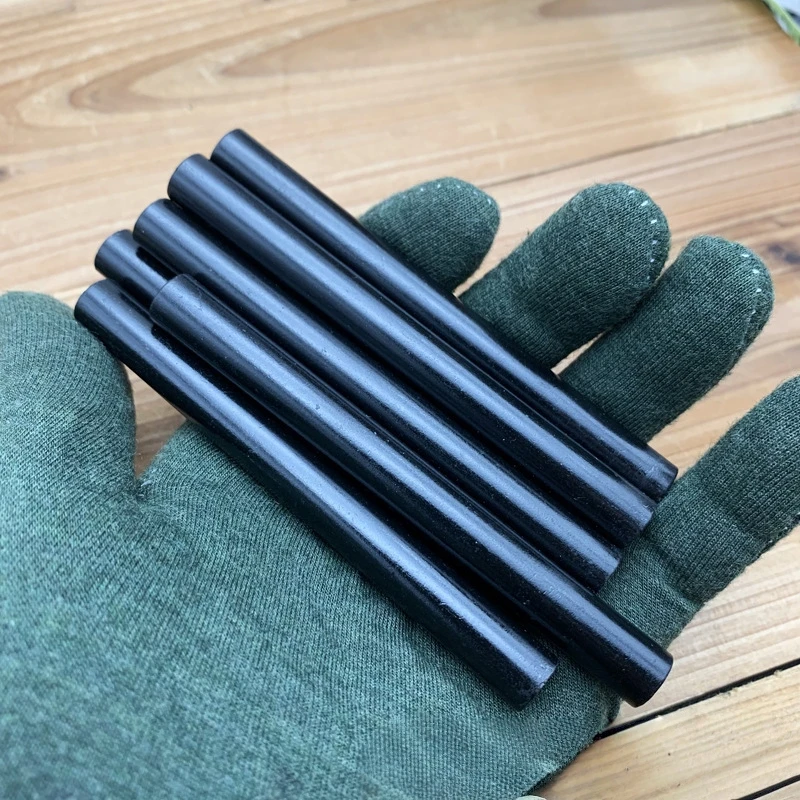 2PCS 8 * 80mm Perforated Camping Flint Outdoor Survival Magnesium Rod Outdoor Survival Tools Emergency Supplies Outdoor Igniter