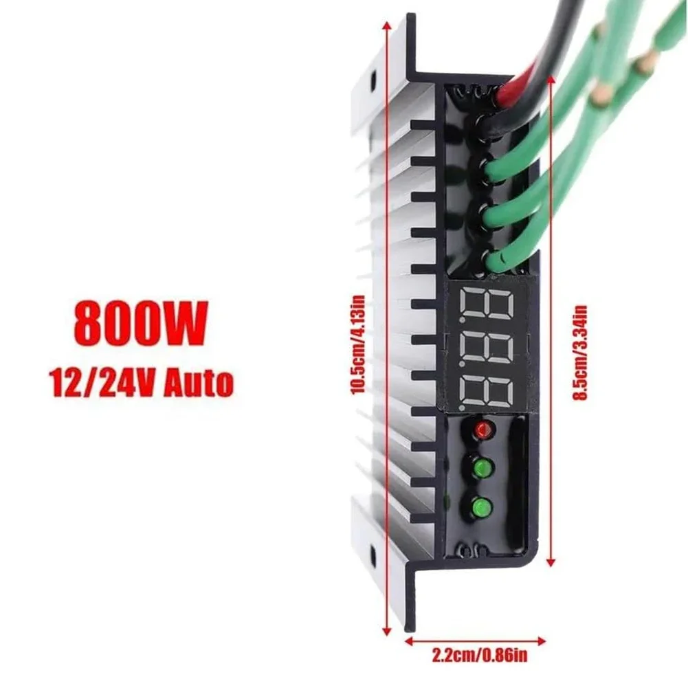 MPPT Wind Turbine Generator Controller 500W/800W With Boost Charging Technology IP67 Wind Power Controller For 12V/24V Systems