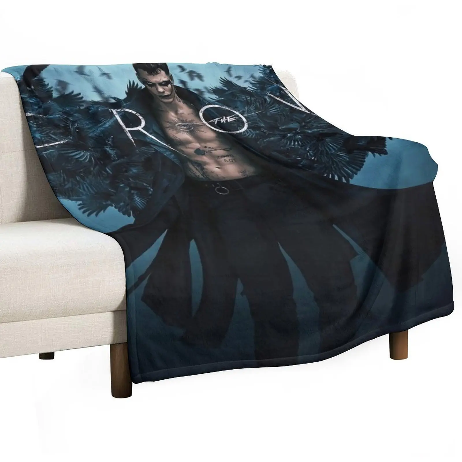 

The Crow Movie Throw Blanket Comforter Hair Designers Bed Blankets