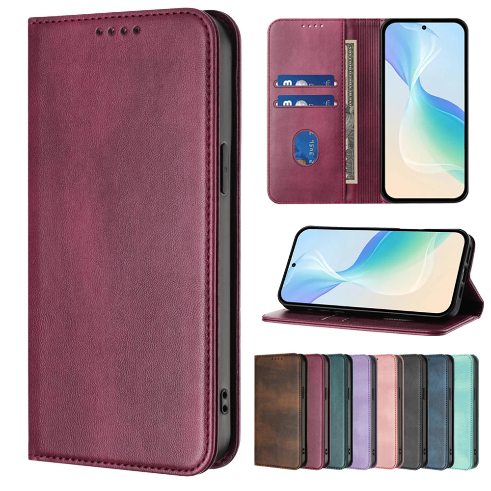 Magnetic Flip Leather Case For Motorola Moto Edge 70 60 50 40 30 Pro Fusion Ultra Neo Cases Wallet Case Luxury Phone Cover Coque