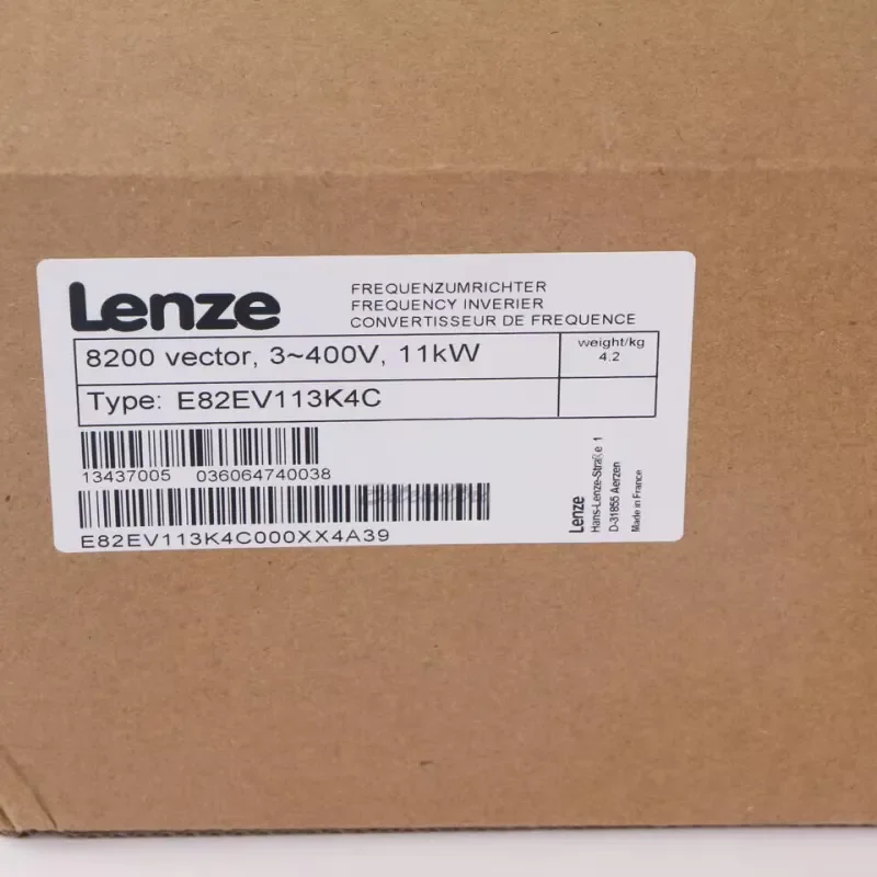 

Brand New Ready Stock Brand New E82EV113K4C IPC New Sealed E82EV113_4C Frequency E82EV113K4C for Plc