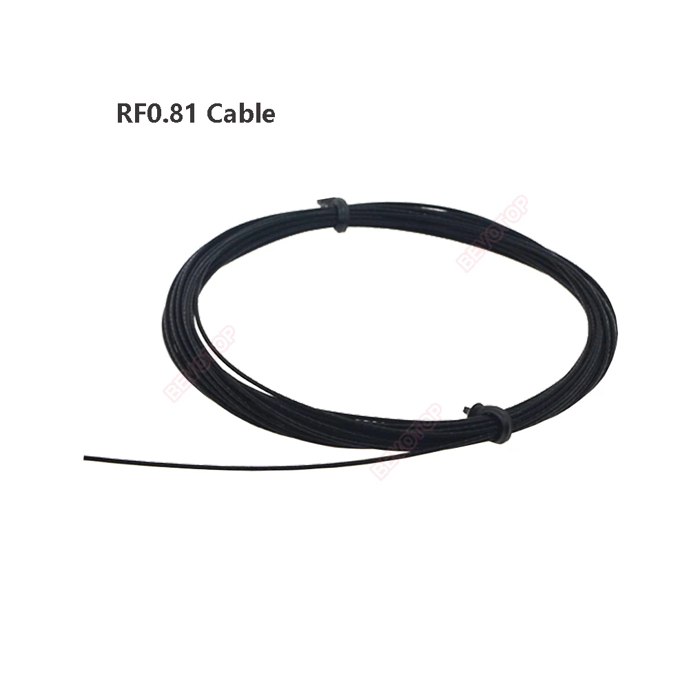 RF0.81 Cable OD=0.81mm Pigtail for IPX-4 MHF4 Wire Connector 50 Ohm Mirco RF Coaxial Cable Extension Cord Mini Pigtail