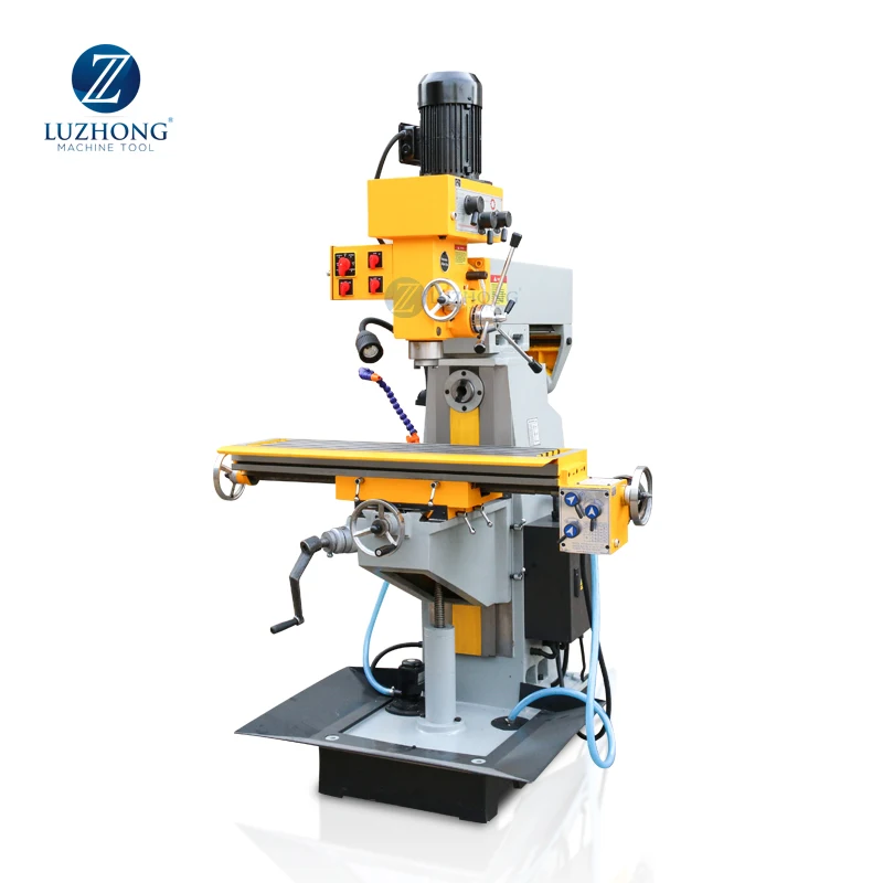 LUZHONG ZX7550CW vertical aluminium profile drilling milling machine