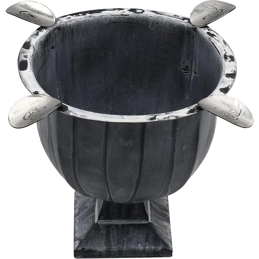 

Пепельница для сигар, высокая и глубокая ветрозащитная пепельница для сигар, 4 стремена, кислотная промытая отделка