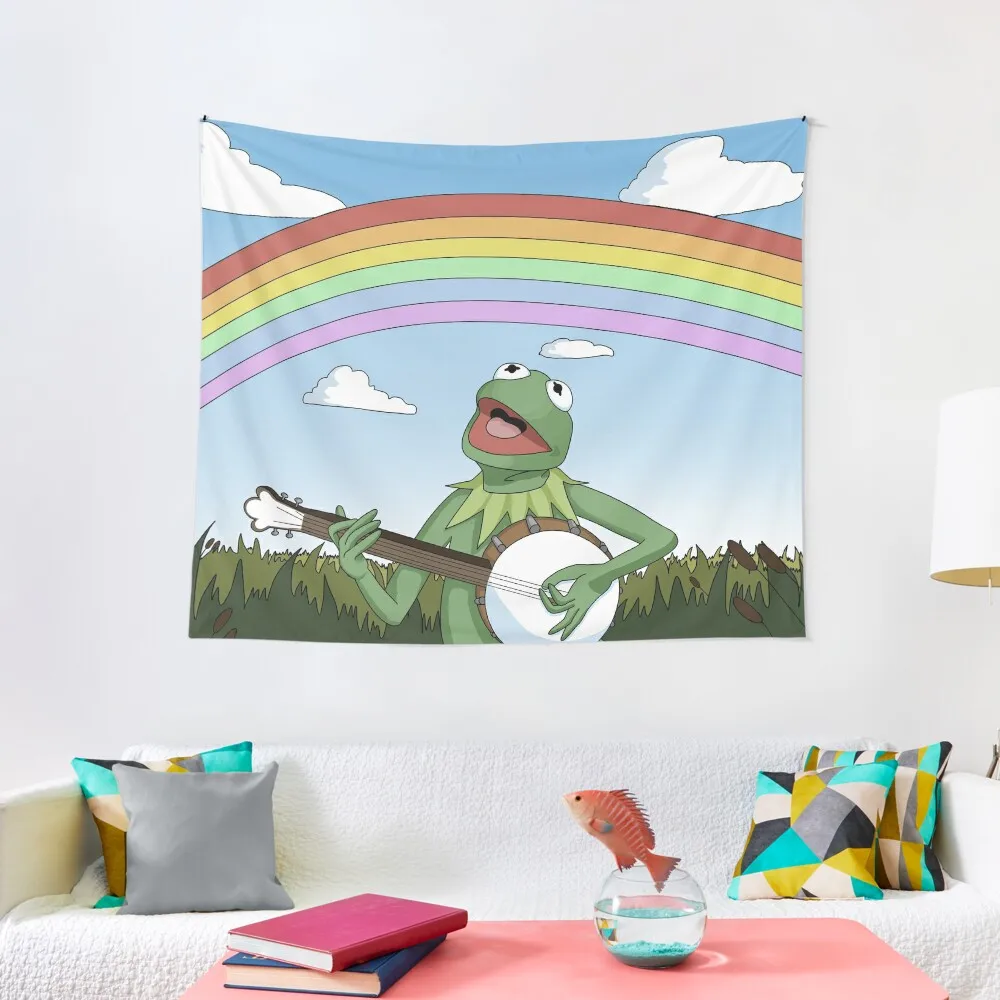 Wholesome Kermit The Frog Tapestry Home Decoration Accessories Decor For Room Tapestry