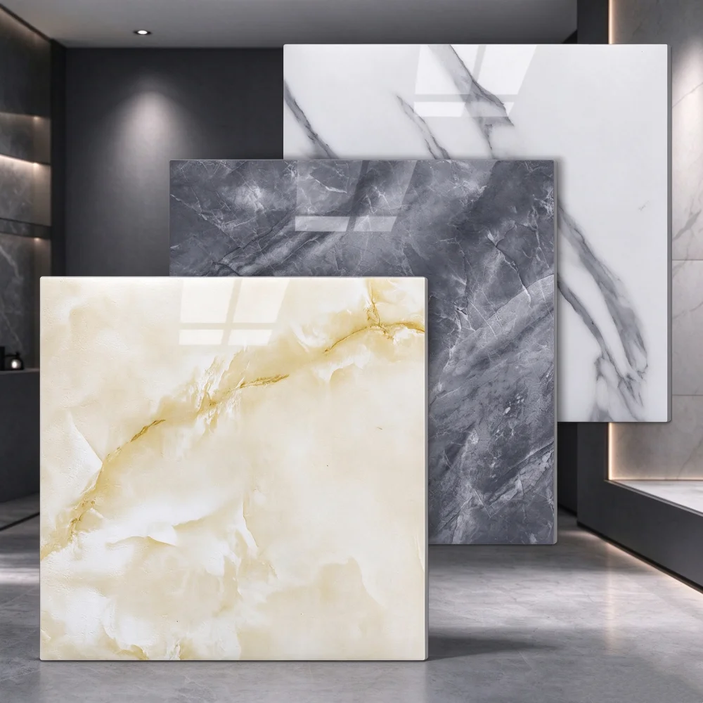 16/28/40PCS 30x30cm Self Adhesive Wallpaper Waterproof Tile Stickers FloorSticker for Kitchen Bathroom Ins Style Home Decor