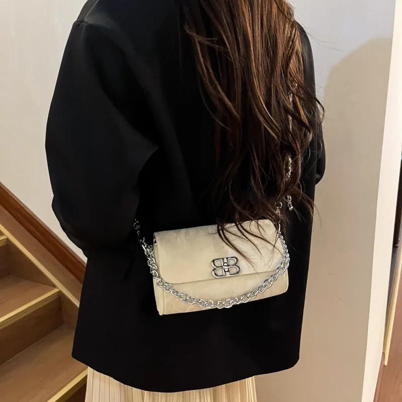 

Женская винтажная сумка через плечо для офиса и поездок на работу с замшевым стеганым узором, просторное хранилище, регулируемый ремень