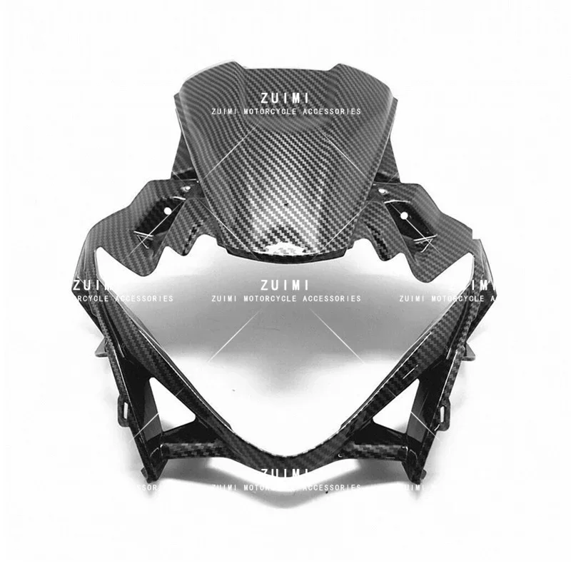 

Carbon fiber paint Upper Front Nose Headlight Fairing Fit For Suzuki GSXR250 GSX250R 2017-2018-2019-2020