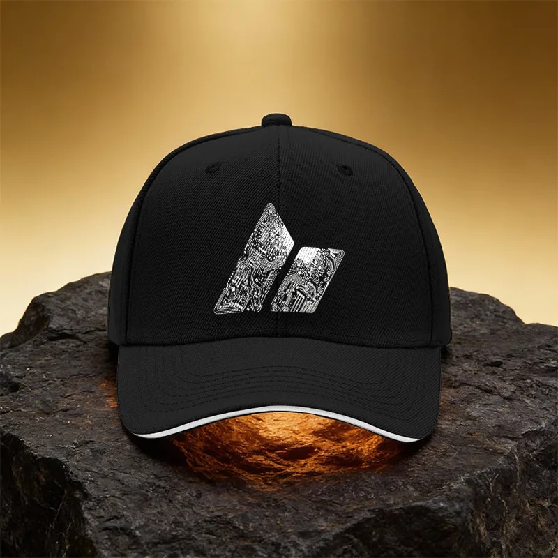 Circuit Board Pattern Hat Unisex Printed Baseball Cap Sandwich Duckbill Cap Sports Hat Suitable for Daily Commute And Travel - I