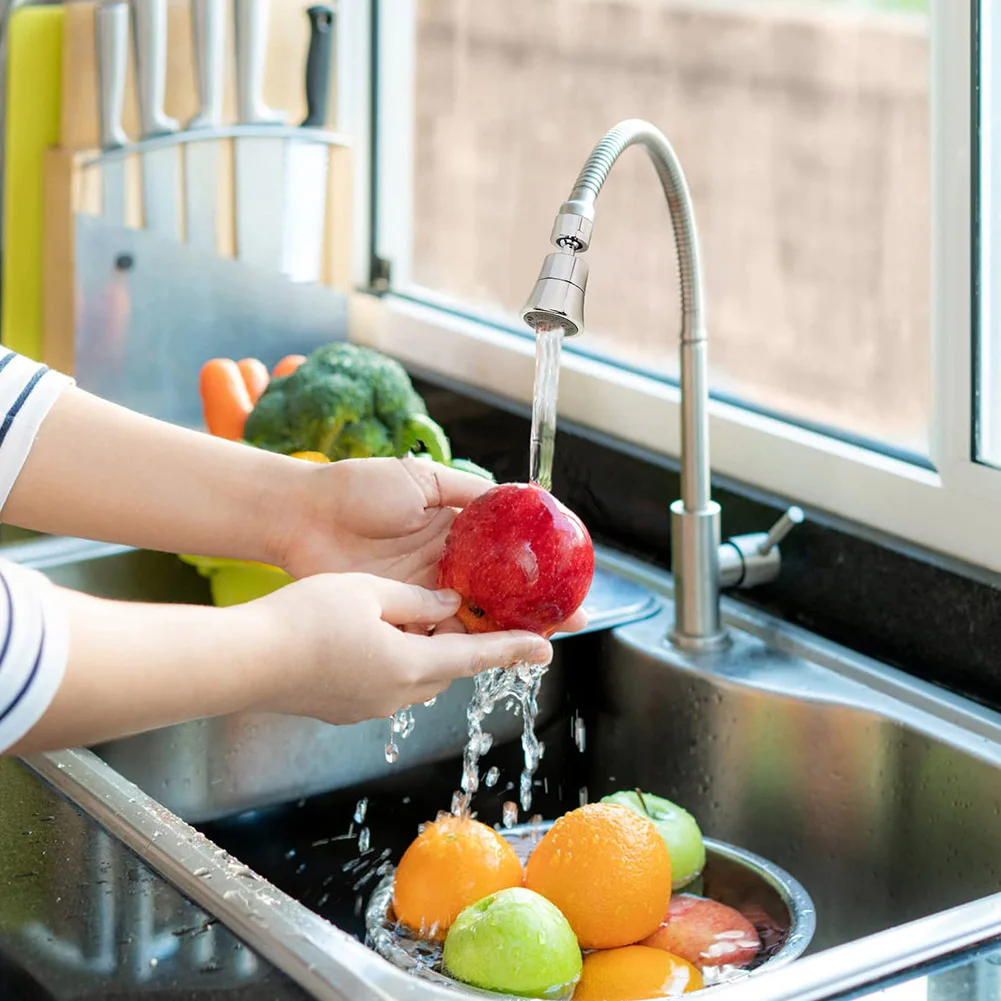 

Наслаждайтесь экономией воды и долговечностью с помощью нашего аэратора для смесителя для кухонной мойки с 5-режимной функцией распыления 360° ° Поворотный кран и фильтр ABS