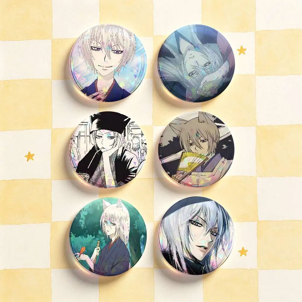 T-Tomoe Kamisama Kiss Badges Round Nijigen Otaku Culture IP peripheral products 58mm 44mm 32mm 75mm 25mm Mini