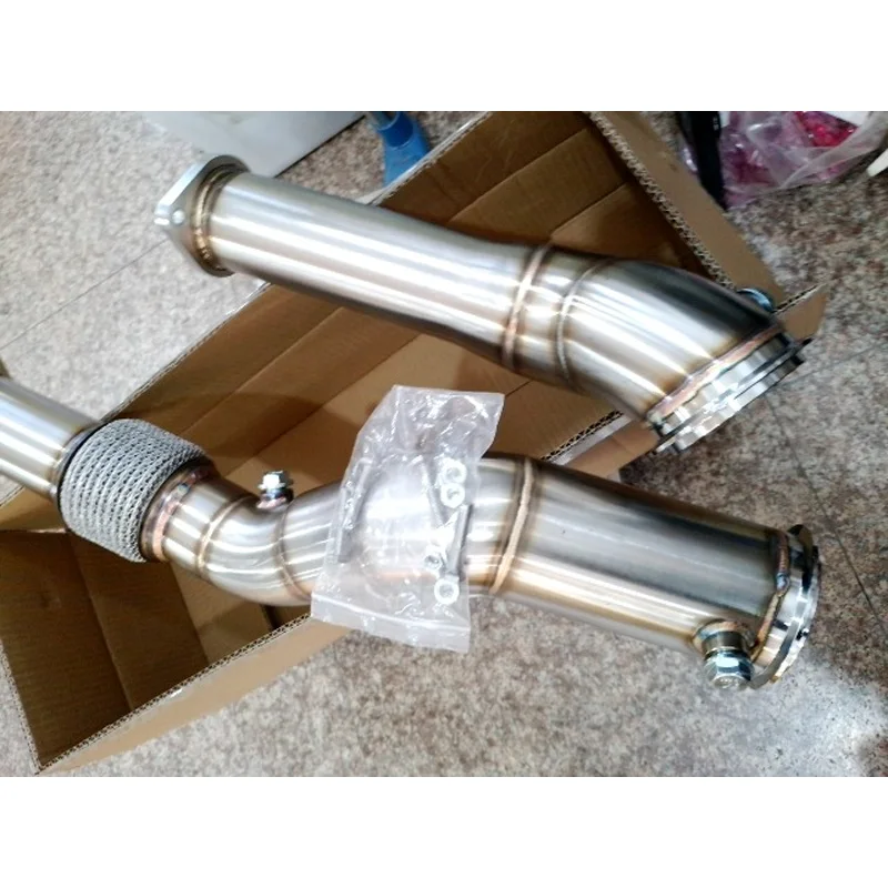 S58 Downpipe 3 Zoll für BMW M3 M4 G80 G82 G83 RWD&AWD M2 G87 RWD Auspuff Katalysatorfreies Downpipe RHD&LHD Auspuff-Downpipe 2020 2021 2022 2023