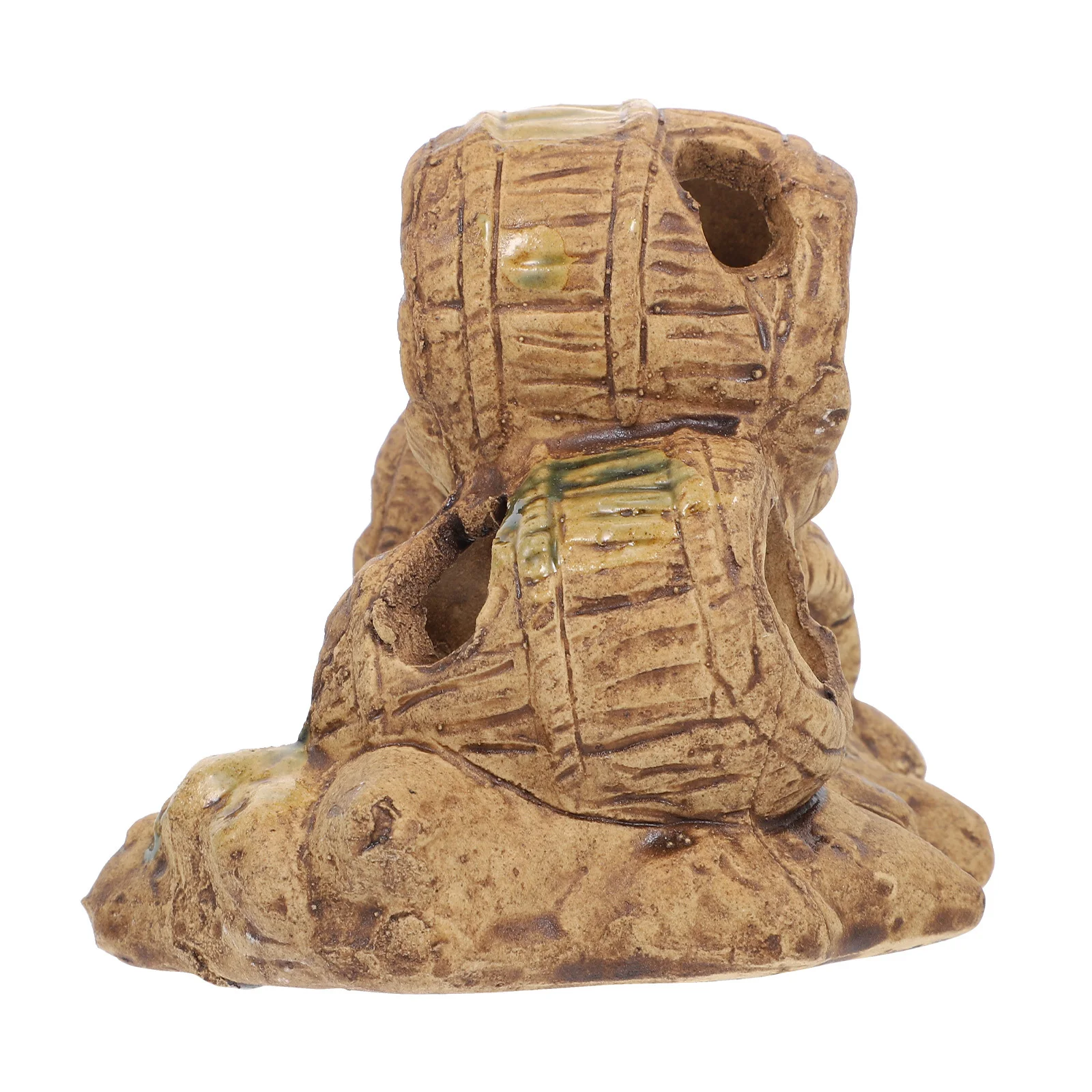 

Fish Shelter Accessory Beautiful Energetic Lightweight Design Easy Storage Unique Landscape Pretty Up Tank Fun Hideaway