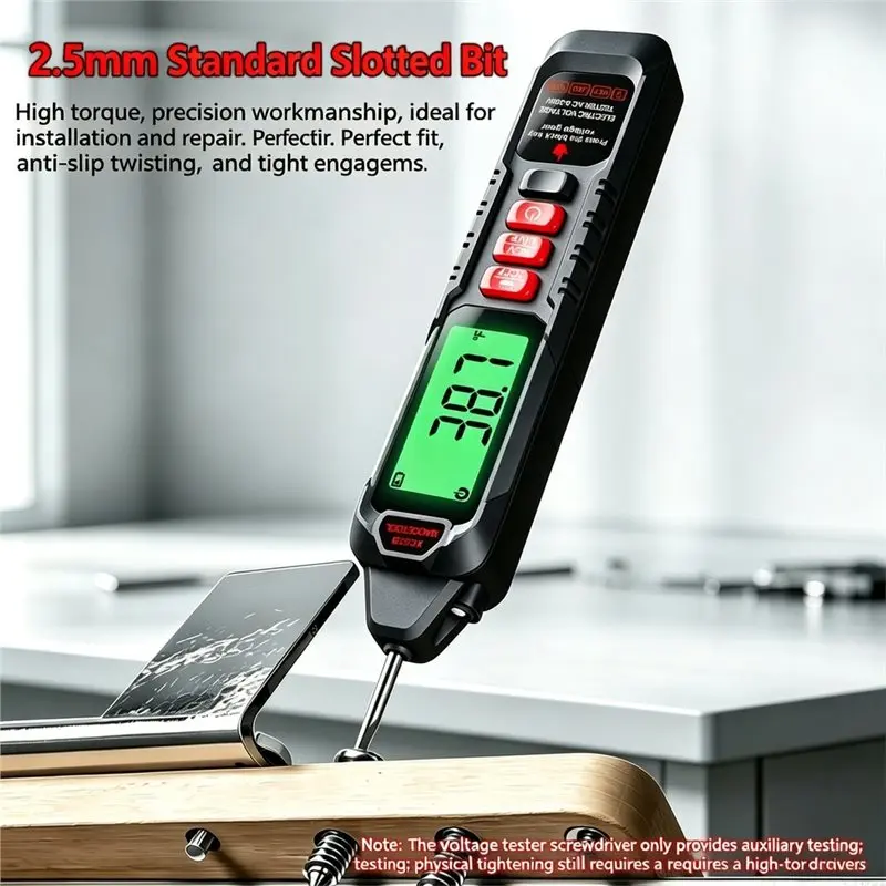 Digital Multimeter Pen Non Contact NCV Detector Live/Neutral Wire Identification Auto Power Off Electrical Tool
