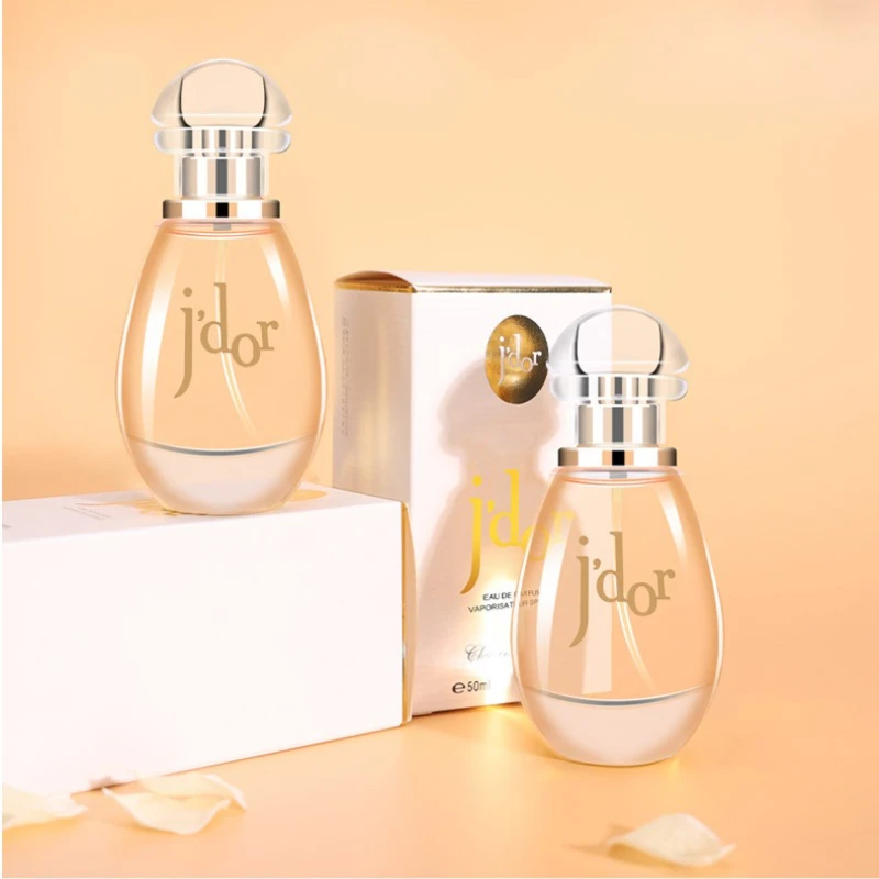 

50ml Elegant Women Perfume Long Lasting Delicate Feminine Scent Fresh Floral Fragrance Sweet Romantic Daily Use Portable Gift