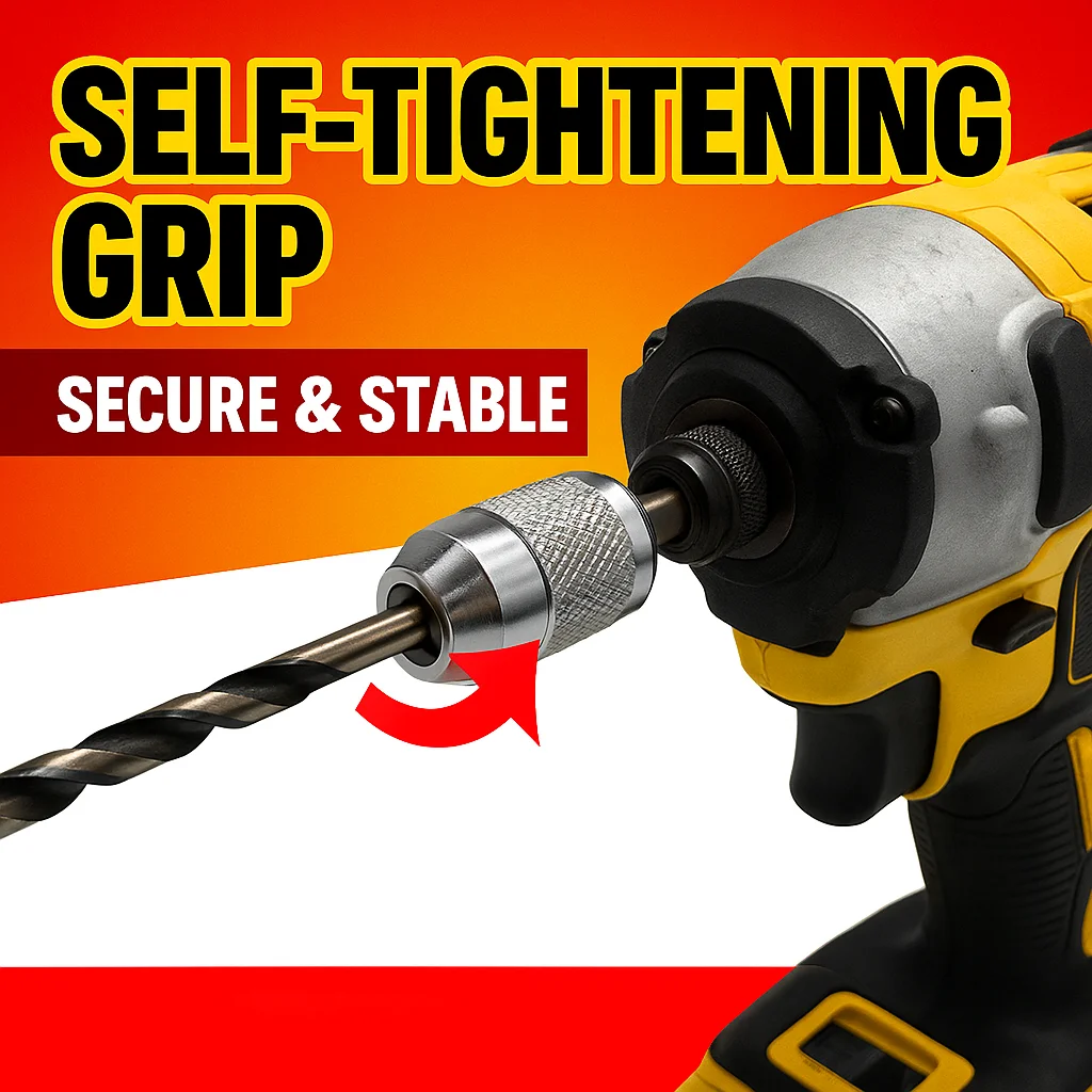 مقبض سداسي سريع التغيير، ظرف صغير ثلاثي الفك ذاتي الشد 1.5-6.5 مم يعزز أداء أداتك #3