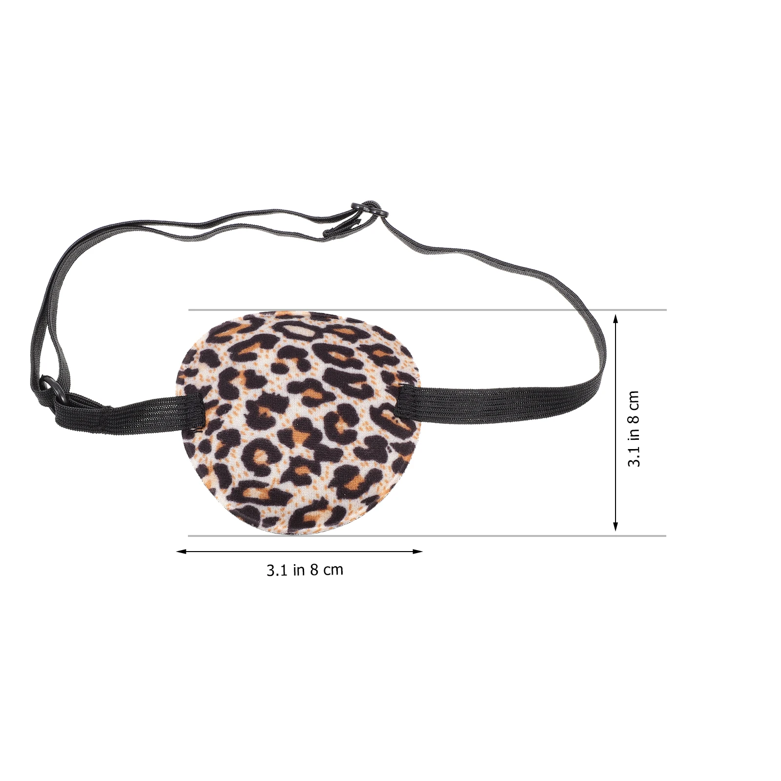 6 Pcs Strabismus One-eyed Mask Patch Cover for Adults Polyester Reusable Patches