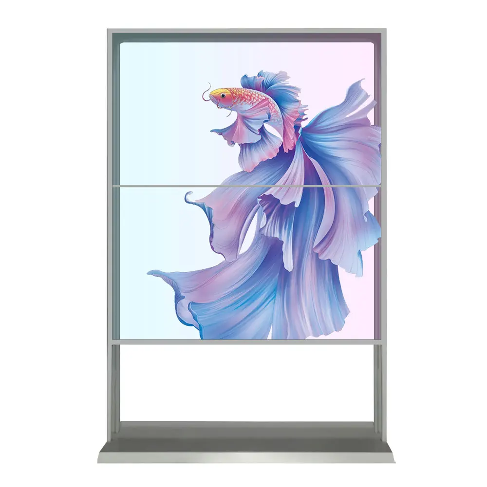 Nieuw ontwerp transparant scherm display OLED Windows 11 dubbele grootte 55 inch transparant OLED display