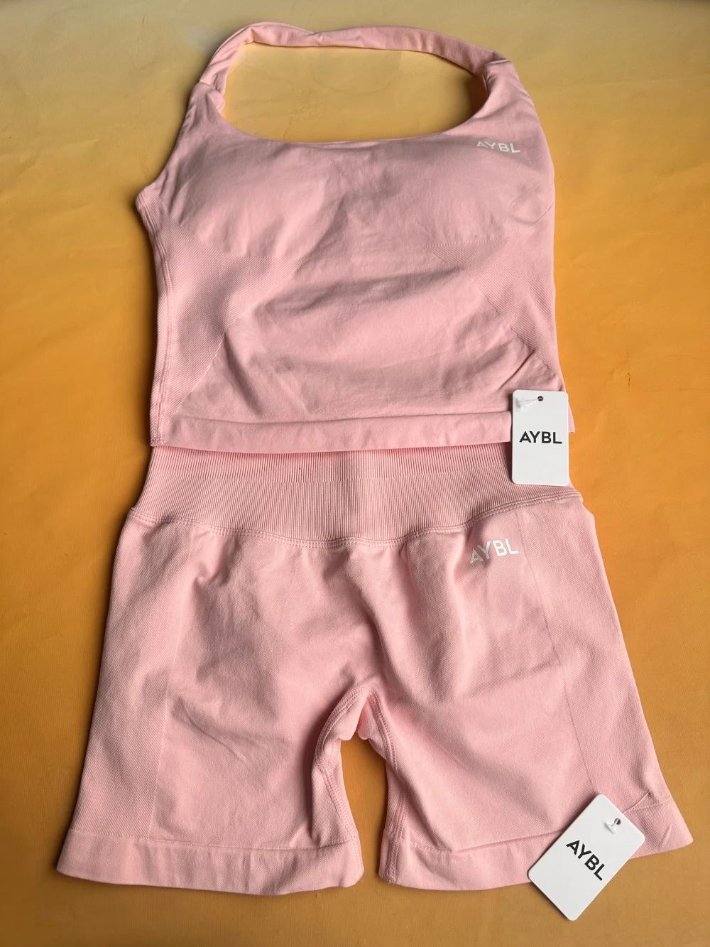 AYBL Marken Nahtlose Po-Formende Mode-Shorts, Trägerloses Sport-BH-Set Feuchtigkeitsableitende Sportunterwäsche & Damen Yoga-Bekleidung – Detail 30