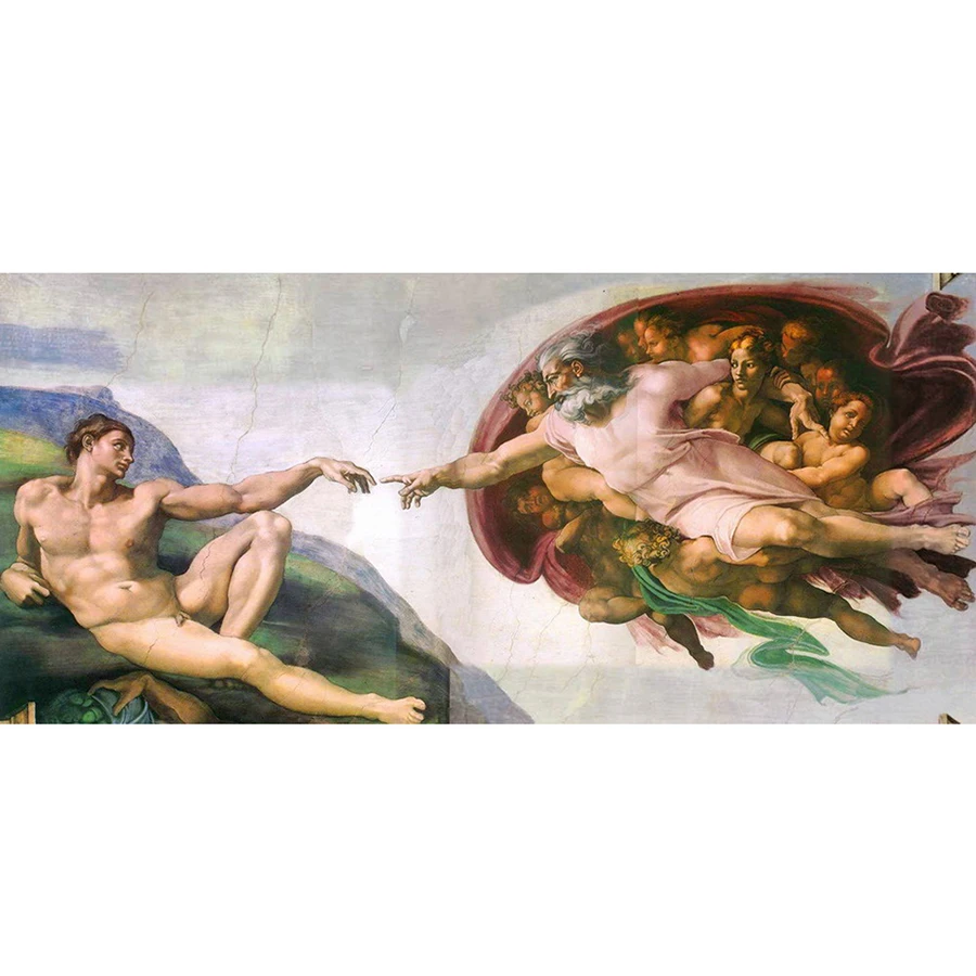 

Алмазная вышивка «творение Адама», dm2050