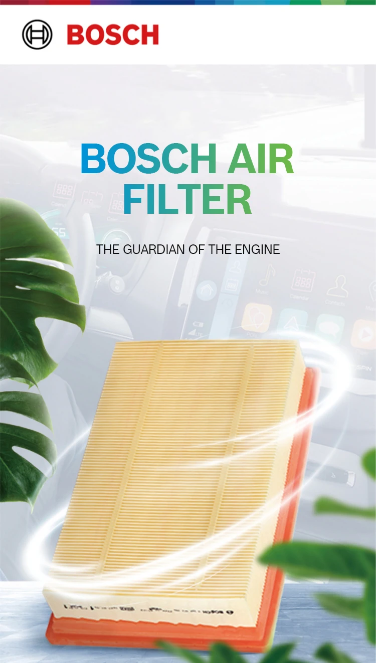 BOSCH Air Filter For Jeep Toyota CARS Grand Cherokee 3.6 FFV Grand Cherokee 6.4 SRT8 HIGHLANDER 2.0T 04861 756AA