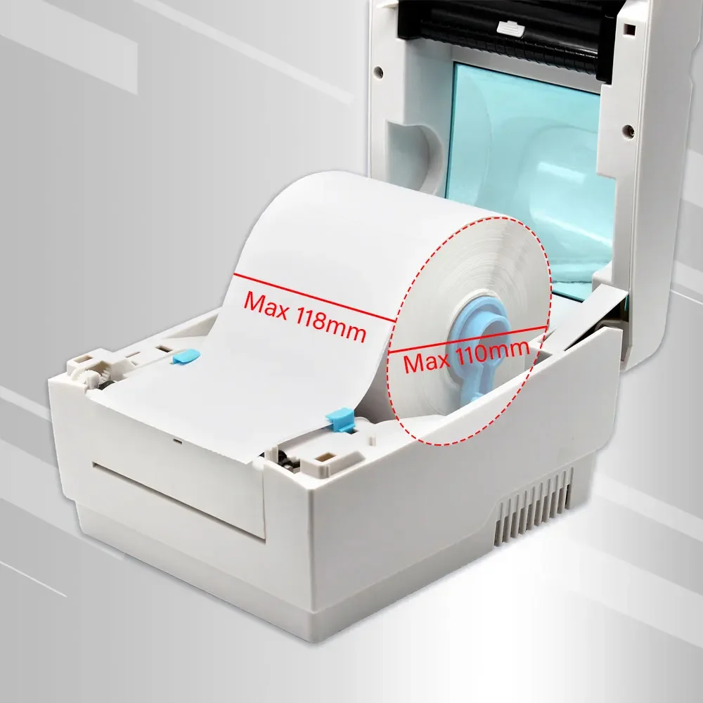 Cashino CSN-400 thermal label  printer 4 6